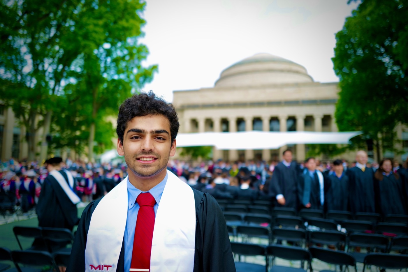 Ritaank at MIT commencement